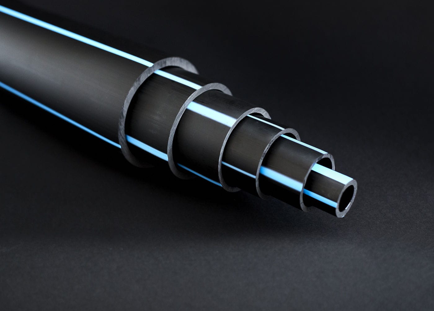 Bewässerungsschlauch PE 32 Mm – 25 M, 6 ATM, Schwarz, Ideal Für Tropfbewässerung