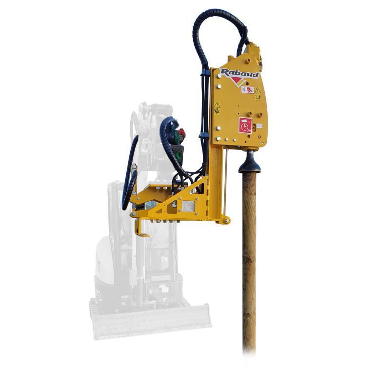 Hydraulische Pfahlramme VIBRESCOPIC MP RABAUD