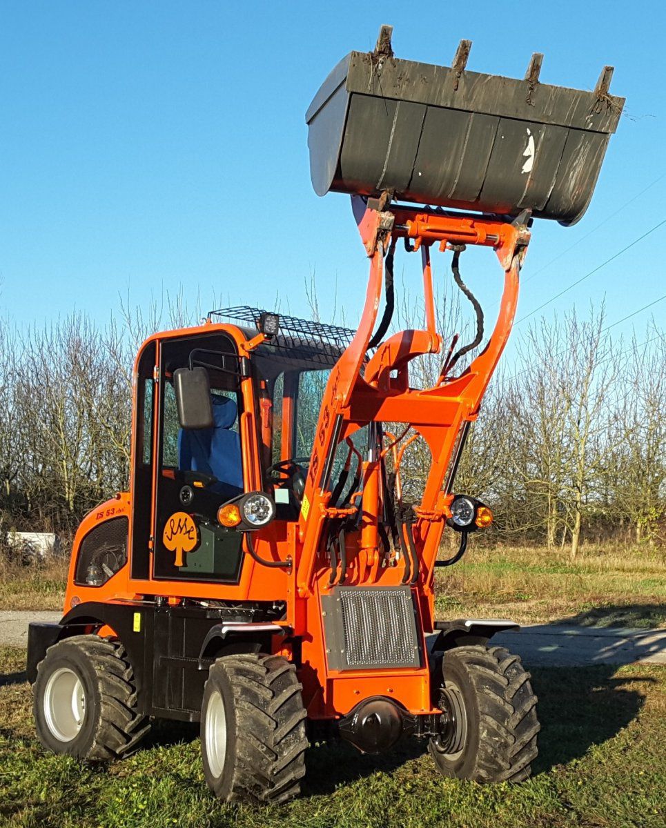 Lader mit Gummireifen - IS 53 - IESSE Srl - mit Kabine / mit Gelenk / Mini