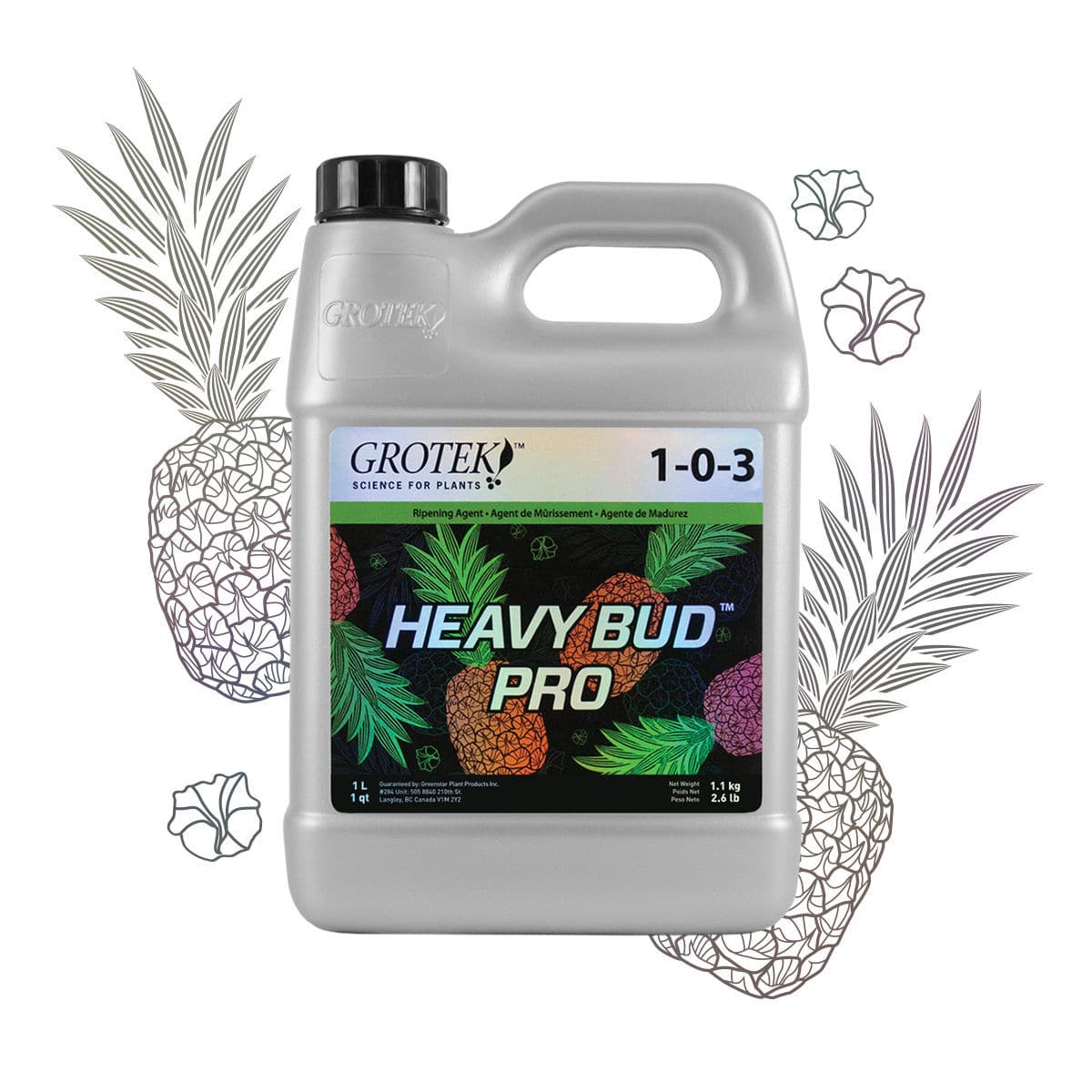 Organischer Dünger HEAVY BUD™ PRO grotek NK / flüssig / für Obst
