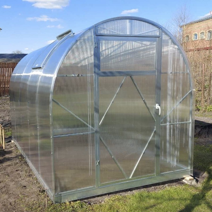 TunnelGewächshaus ES 2 Ecoslider Greenhouses and PremiFarm