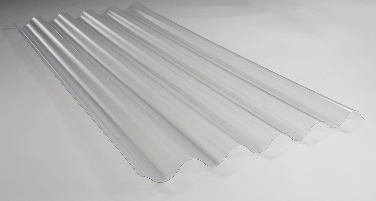 Transparente Polycarbonat-Platte 1x2m - UV-beständig & Witterungsfest - Für Gewächshaus & Terrasse