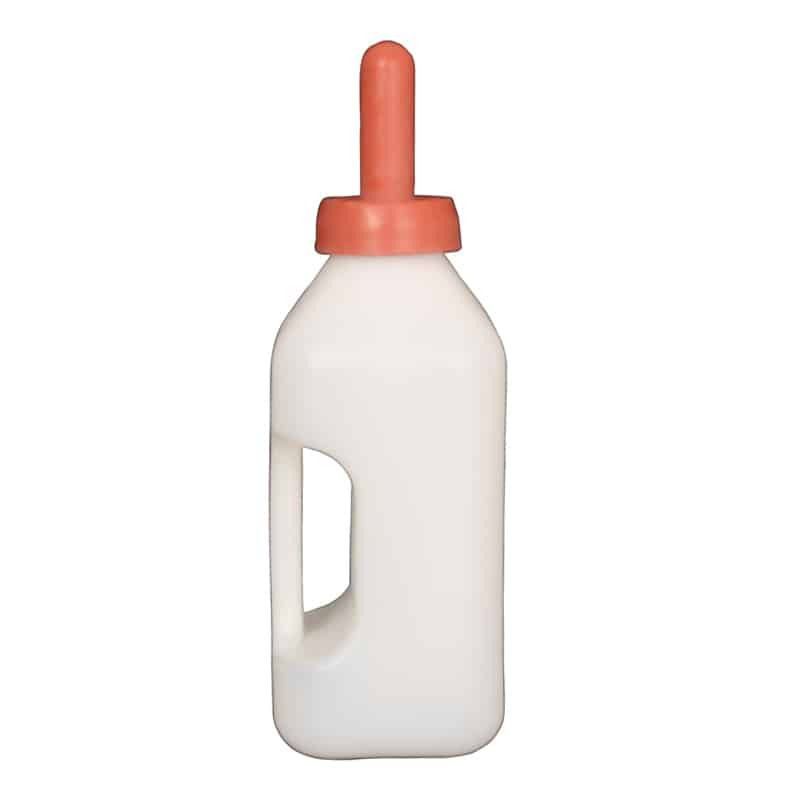 Kälber-Saugflasche 500 Ml Mit Silikonisiertem Nippel – Für Kühe, Schafe & Lämmer, Leicht Zu Reinigen