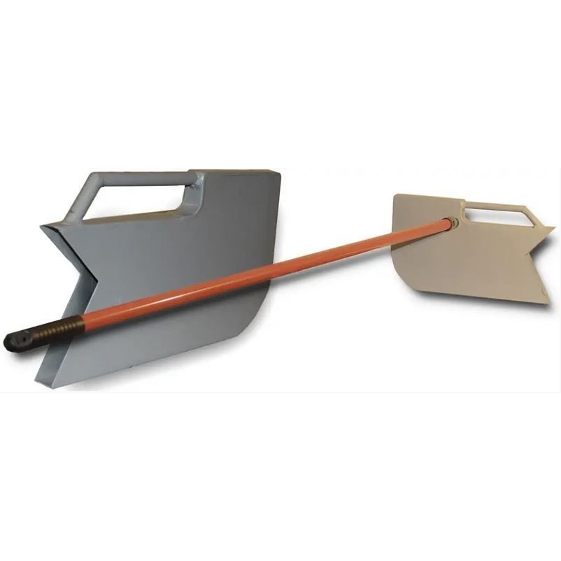 MUCKLILY Getreide-Probenehmer Aus Metall Mit Gummigriff – Praktisch Für Garten, Bauernhof & Labor