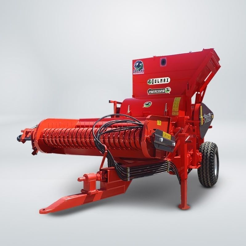 Mähdrescher mit Dreschtrommel Professor SOLMAX STEEL KRONOX AGFA