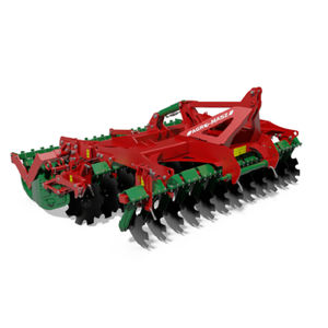 angebauter Grubber