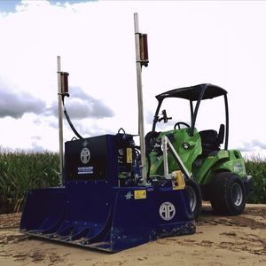 Planiermaschine zur Vorbereitung der Felder 1