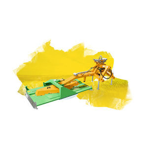hinten montiertes Mähwerk