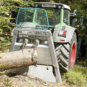 mechanische Winde für Forstarbeiten
