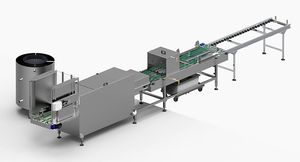 Anzuchtplaten-Waschanlage / automatisch / mit Desinfektion