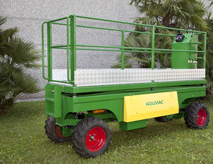 Erntewagen für Obstplantage