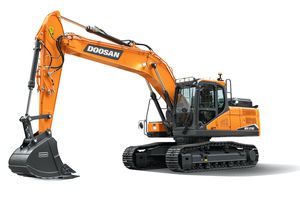 Bagger auf Raupen 1