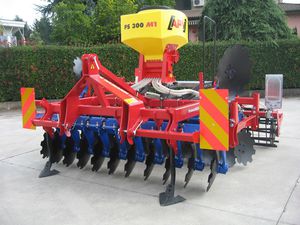 angebauter Grubber