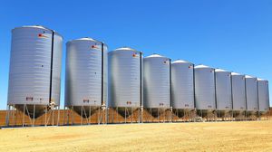 Silo für Getreide