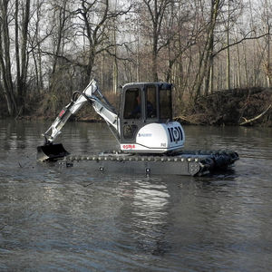 Diesel-Mähboot