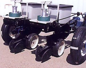 traktormontierte Einzelkornsämaschine 1