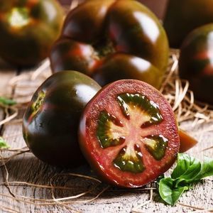 schwarze Kirschtomaten