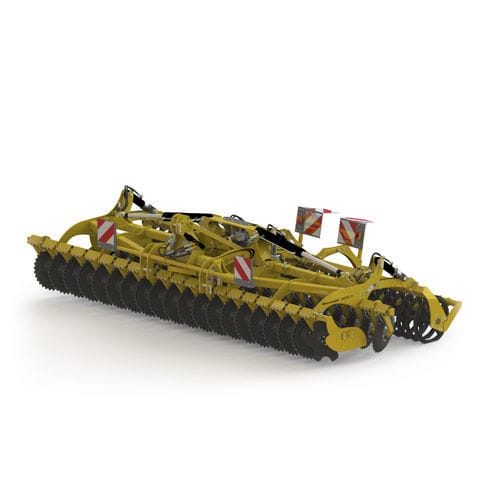 Angebaute Kurzscheibenegge - Disc-O-Mulch Serie R - AGRISEM International - zweiteilig / mit Hydraulikregelung / mit Rolle