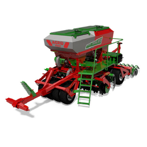 Pneumatische Drillmaschine - Salvis T 3000	 - AGRO-MASZ Pawel Nowak - Scheiben / gezogen