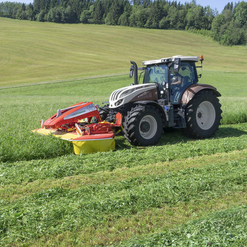 Hochlöffel-Mähwerk - NOVACAT ALPHA MOTION series - PÖTTINGER Landtechnik GmbH - Scheiben / mit 16 Klingen / mit 14 Klingen