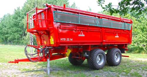 Anhänger zum Kippen - HTS series - ANNABURGER Nutzfahrzeug GmbH - 3-Achsen / Tandem / Landwirtschaft