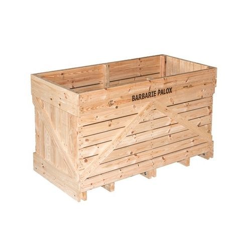 Kartoffel-Boxpalette - Palox 2 Tonnes - BARBARIE PALOX - Zwiebel / Karotten / Holz