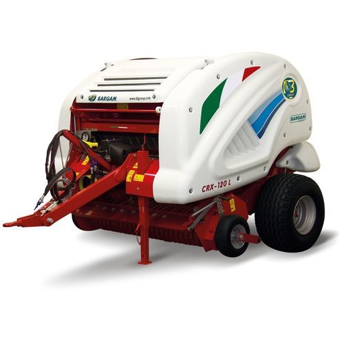 Runde Ballenpresse - CRX 120 - 120 L - BARGAM SPA - mit fester Kammer