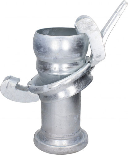 Nocken-Spülanschluss - BAUER Ges.m.b.H. Röhren- und Pumpenwerk - galvanisiertem Stahl