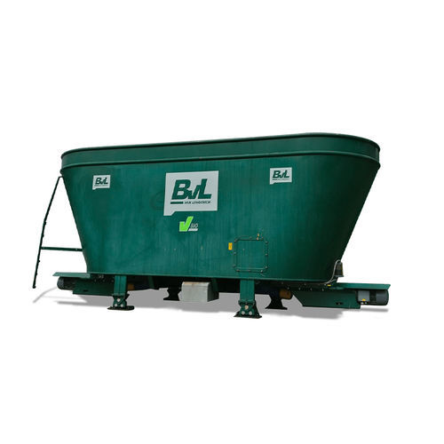 Vertikaler Mischer - V-BIO - Bernard van Lengerich Maschinenfabrik GmbH & Co. KG - stationär / 2-Schnecken / Biogas