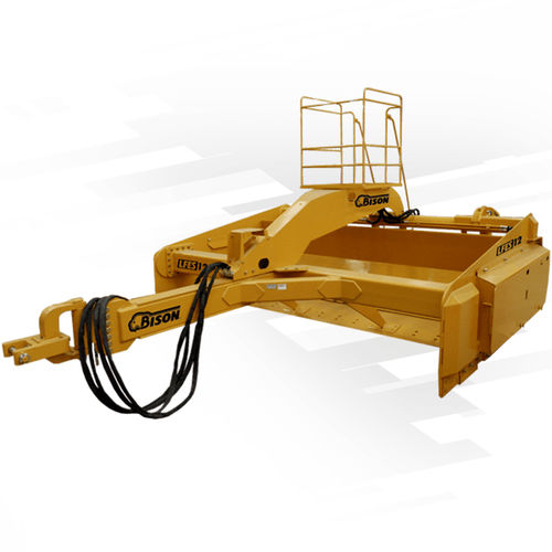 Auswerfer-Scraper - LFES-12 SERIE - Bison - hydraulisch