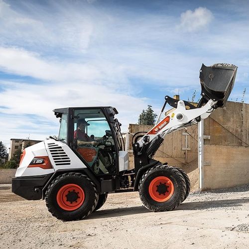 Lader mit Gummireifen - L85 - Bobcat Emea - mit Kabine / kompakt