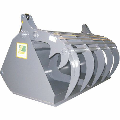 Futterverteilschaufel - S45-S60 Silage bucket type S - Bressel und Lade Maschinenbau GmbH - mit Greifer