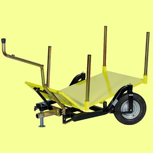 Plattformanhänger - MINICARGO MCL - Caeb International Srl - einachsig / für Ballen / 0 t...10 t