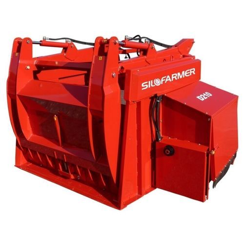 Futter-Silageschneidschaufel - D210 - Silofarmer - angebaut