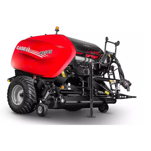 Runde Ballenpresse - RB 545 - CASE IH - mit fester Kammer / Silage
