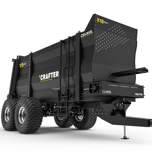 Gezogener Stalldungstreuer - Crafter X20 - CELIKEL AGRICULTURAL MACHINERY INC - mit senkrechtem Streuer / Tandem