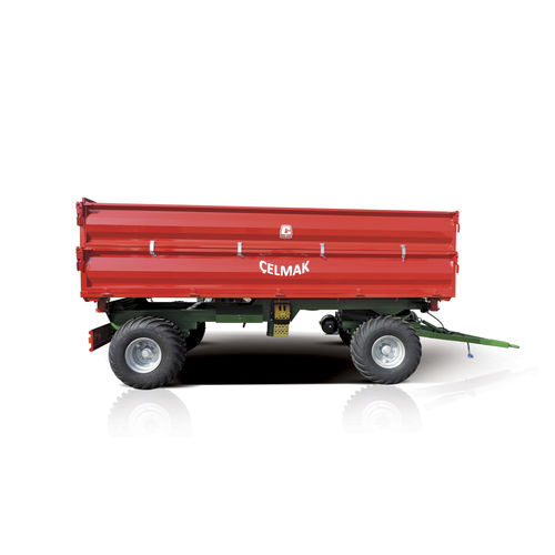 Kippanhänger -  6-8-10 Ton Double Axle Trailer (Euro Model) - Celmak Agriculture Machinery - zum Kippen / 2-Achsen / Landwirtschaft