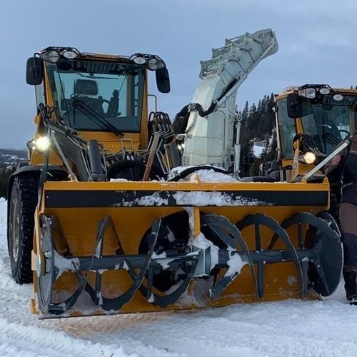 Angebaute Schneefräse - BIG 750 HY - CERRUTI s.r.l. - Einschnecke