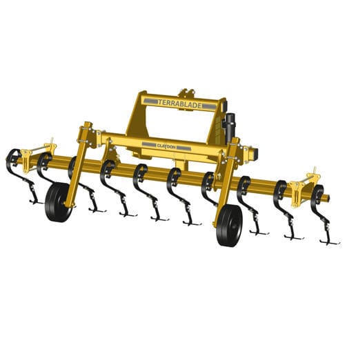 Angebaute Hackmaschine - TerraBlade - Claydon Yield-o-Meter Ltd. - Unkraut