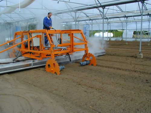 Dampf-Unkrautentferner - LEM - CM REGERO Industries - mit Eigenantrieb / elektrisch