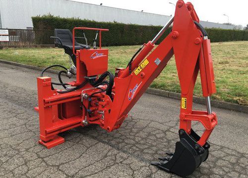 Löffelbagger für Traktor - SP series - COCHET - hydraulisch