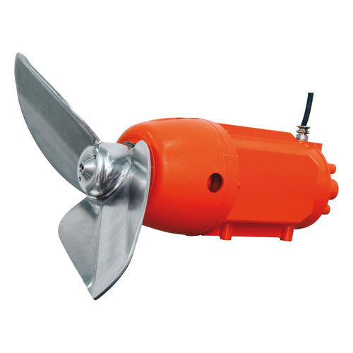 Tauch-Güllerührwerk - TBM-TBMex SERIES - CRI-MAN S.p.A. - horizontal / mit Elektromotor / Edelstahl