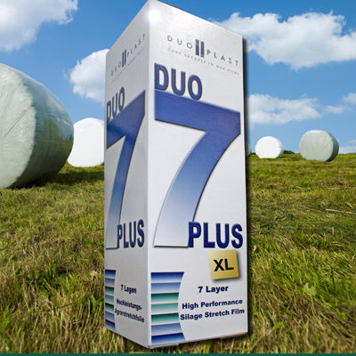 Silagefolie - DUO 7PLUS XL - DUO PLAST AG - Polyethylen / Mehrschicht / elastisch
