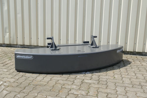 Monoblock-Gegengewicht - 218 series - Düvelsdorf Handelsgesellschaft mbH - hinten / für Traktor