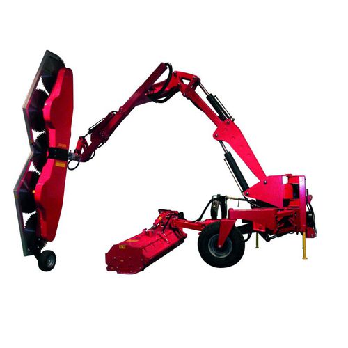 Schneidemaschine für Obstbaumkultur - HK Max - Elkaer Maskiner - hydraulisch / mit ausgelagertem Arm
