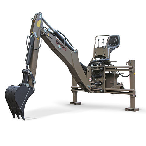 Löffelbagger für Traktor - EBM - Enorossi - hydraulisch