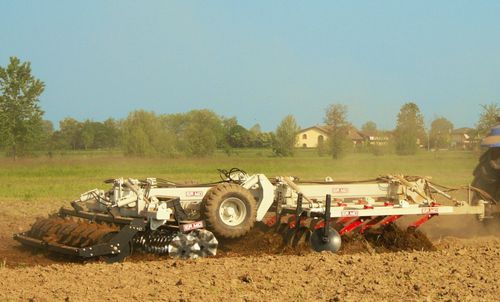 Gezogener Flügelschargrubber - FE Series - ER.MO S.p.A. - mit Rolle / Meißel / zusammenklappbar