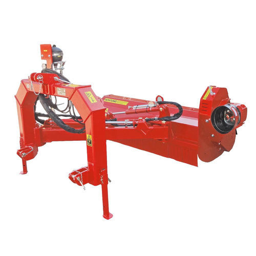 Angebautes horizontales Mulchgerät - OMEGA - F.X.S. Sauerburger Traktoren und Gerätebau GmbH - Schlegel / für Straßenränder / mit 16 Hämmern