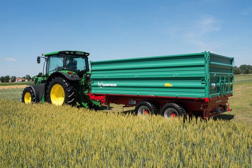 Anhänger zum Kippen - TDK 1300 - Farmtech d.o.o. - 2-Achsen / Landwirtschaft / 10 t