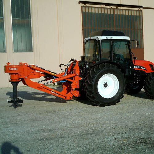 Vertikale Baumstumpffräse - Speedy 130/160 - Ferrirotor S.r.l. - traktormontiert / Zapfwellen / mit Pfostenbohrer